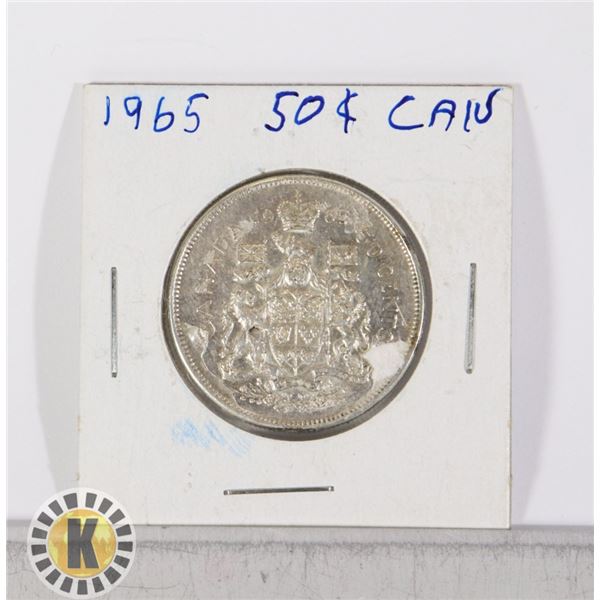 1965 50 CENT PIECE
