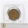 Image 1 : 1958 AUSTRALIAN 1 CENT