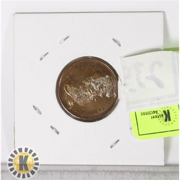1980 CANADIAN CAMEO PENNY