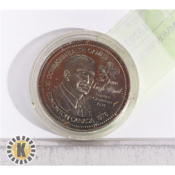 1978 COMMONWEALTH GAMES COIN