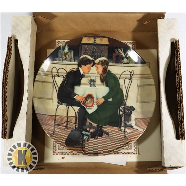 9-VALENTINES DAY COLLECTORS PLATE