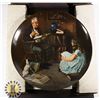 Image 1 : THE STORY TELLER COLLECTOR PLATE ROCKWELL