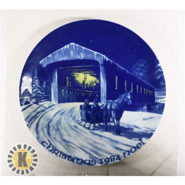 3-KISSING BRIDGE COLLECTORS PLATE