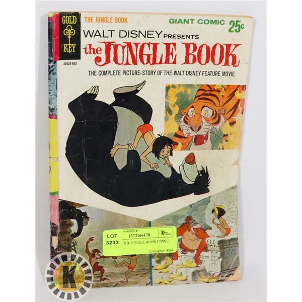 DISNEY THE JUNGLE BOOK COMIC BOOK