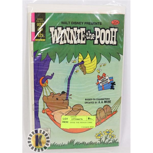 DISNEY WINNIE THE POOH COMIC BOOK