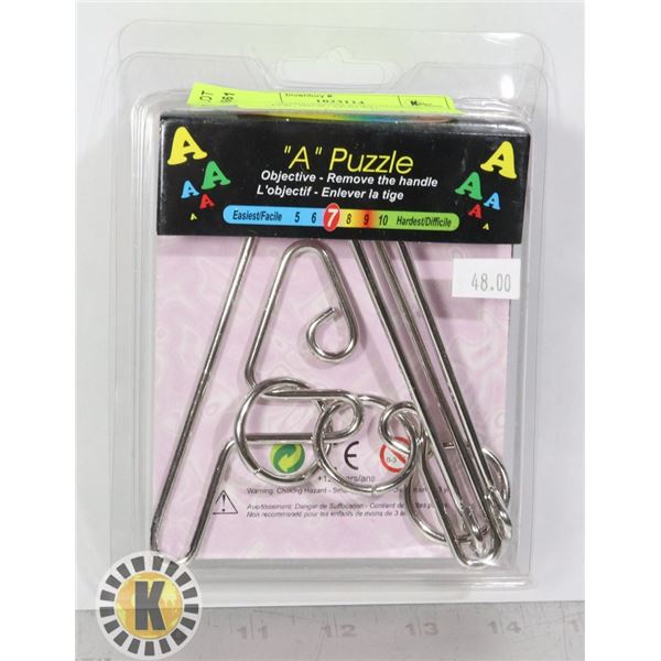 MISC. WIRE PUZZLE BY PUZZLE MASTER, NEW, SEALED
