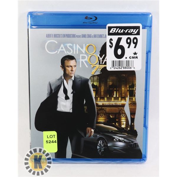 NEW BLUE RAY CASINO ROYALE 007