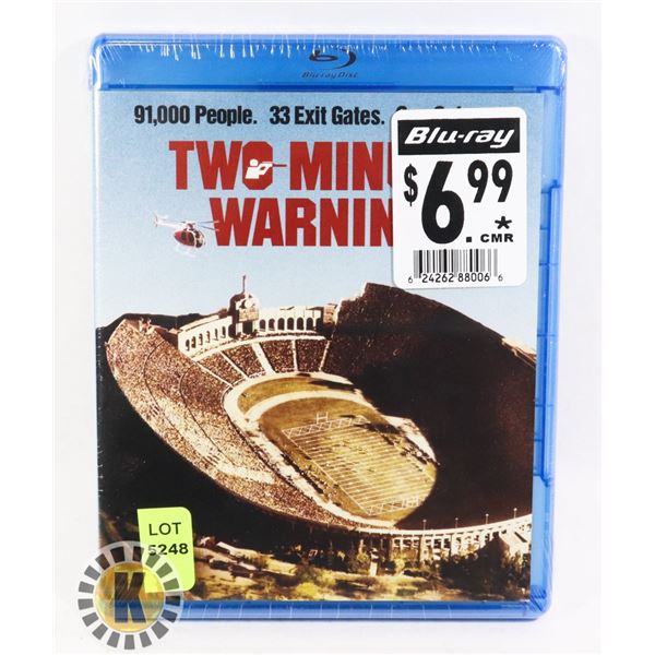 NEW BLUE RAY TWO MINUTE WARNING