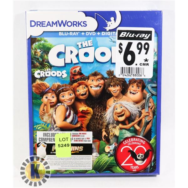 NEW BLUE RAY THE CROODS