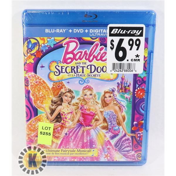 NEW BLUE RAY BARBIE & THE SECRET DOOR
