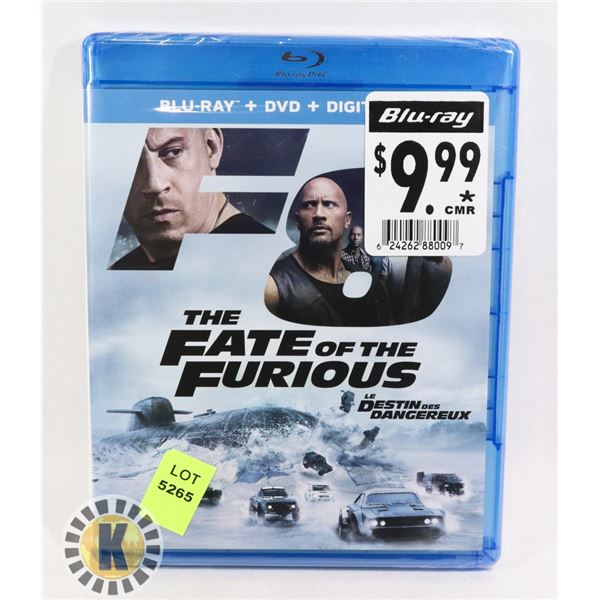 NEW BLUE RAY THE FATE OF THE FURIOUS