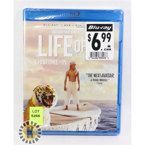 NEW BLUE RAY LIFE OF PI