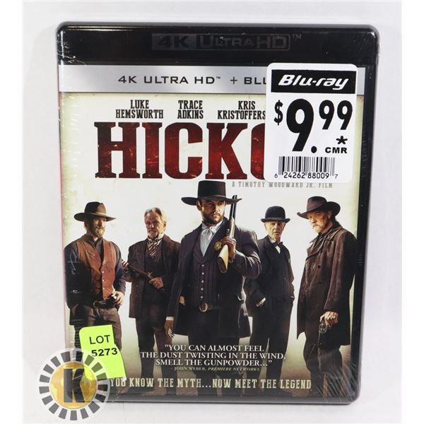 NEW BLUE RAY HICKOK