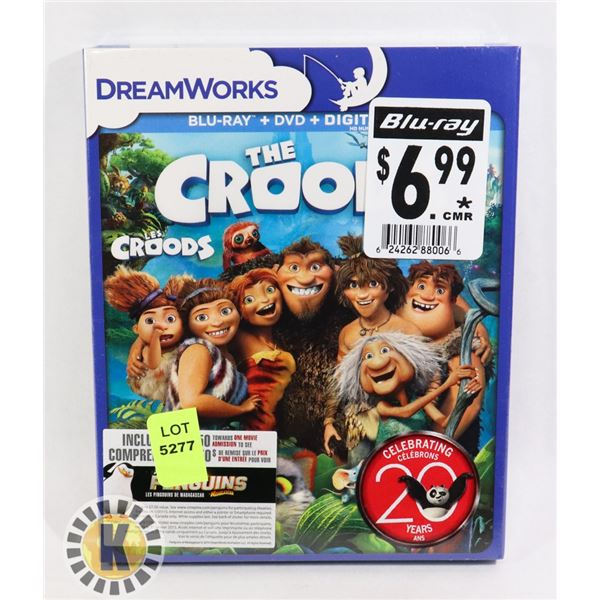NEW BLUE RAY THE CROODS