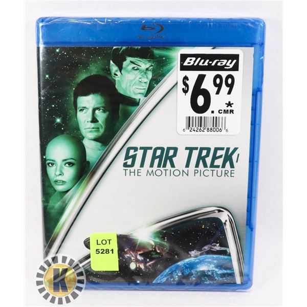 NEW BLUE RAY STAR TREK MOTION PICTURE