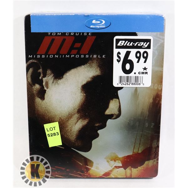 NEW BLUE RAY TOM CRUISE MISSION IMPOSSIBLE