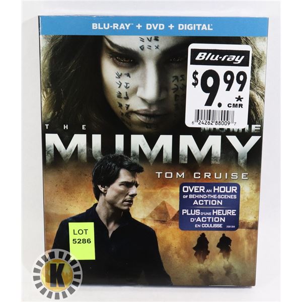 NEW BLUE RAY TOM CRUISE THE MUMMY