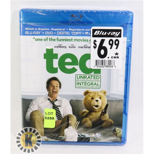 NEW BLUE RAY TED