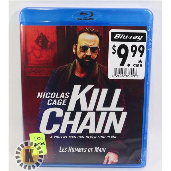 NEW BLUE RAY NICOLAS CAGE KILL CHAIN