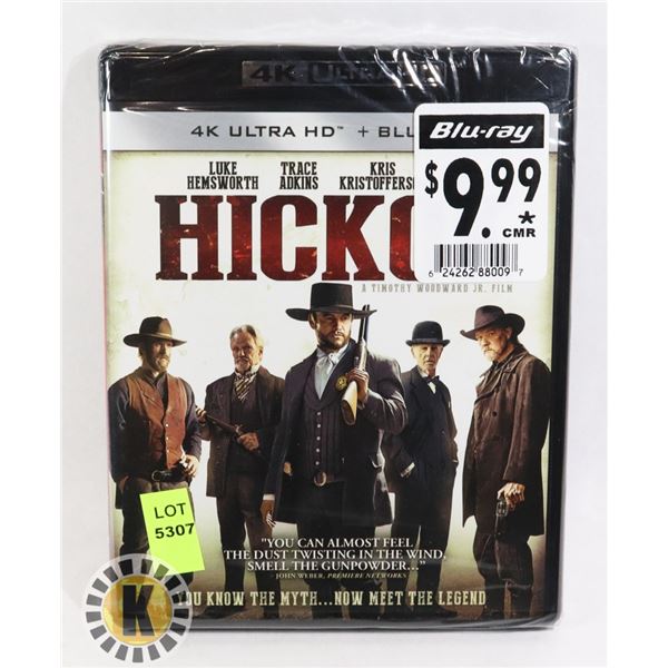 NEW BLUE RAY HICKOK