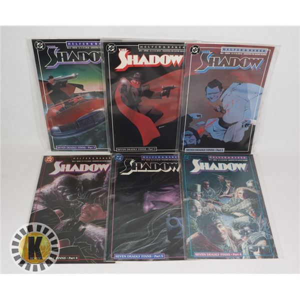 MARVEL COMICS THE SHADOW PART #1-6