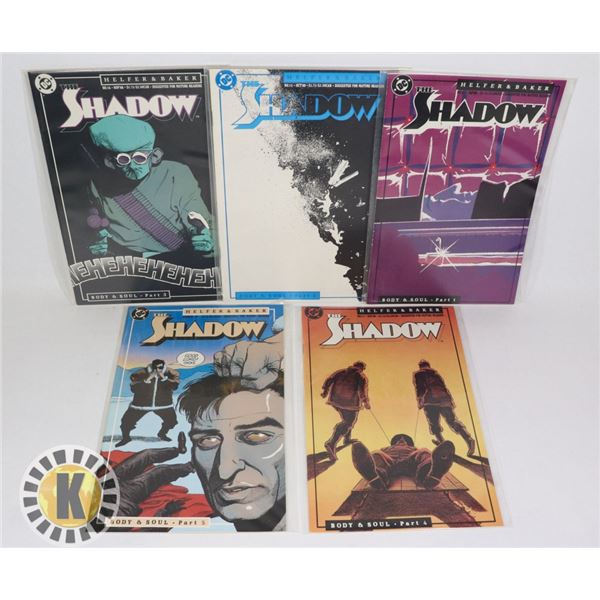 MARVEL COMICS THE SHADOW PART #1-5