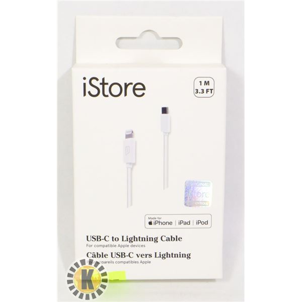 ISTORE USB-C TO LIGHTNING CABLE