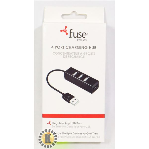 FUSE 4 PORT CHARGING HUB