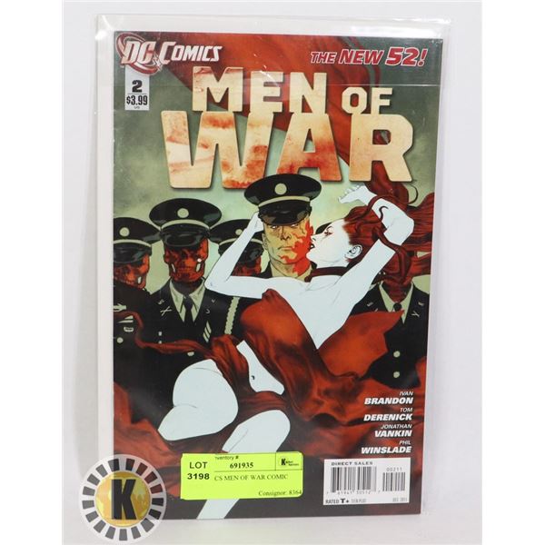 DC COMICS MEN OF WAR COMIC BOOK