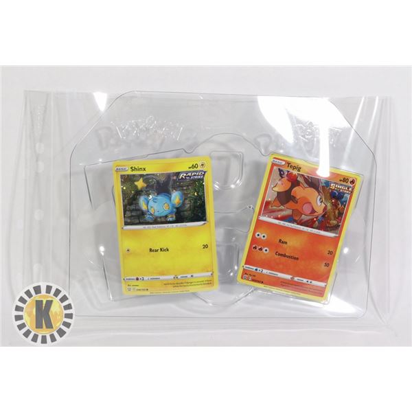 x2 POKEMON PROMO HOLO CARDS BATTLE STYLES