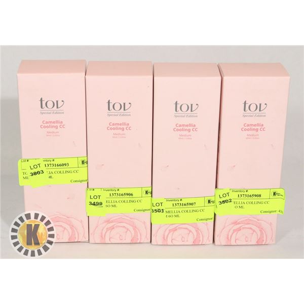 BUNDLE OF 4 CAMELLIA COOLING CC