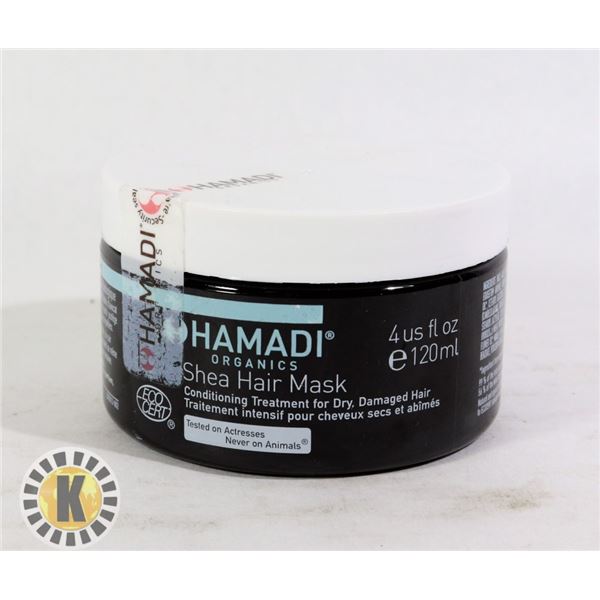 NEW HAMADI ORGANICS SHEA HAIR MASK (120ML)