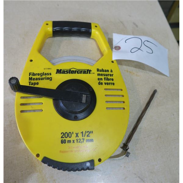 Mastercraft 200' Measuring Tape