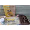 Image 3 : Paint Supplies - 3X Roller Cages, Wall Roller Set, Tray, Frog Tape and Other