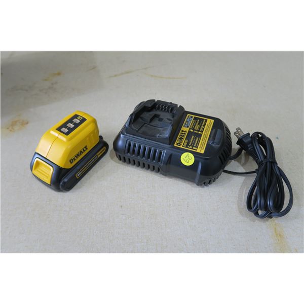 DeWalt 20V Charger and Broken Battery