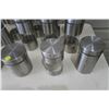 Image 5 : 14 Piece Stainless Steel / Glass Jars and Kitchen Items