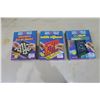 Image 1 : 3X Travel Games - Checkers, Inline, Sea Battles and Multigame Tin Set