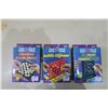 Image 2 : 3X Travel Games - Checkers, Inline, Sea Battles and Multigame Tin Set
