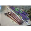 Image 1 : Coors Light Patio Umbrella and 6 Small Tiki Torches