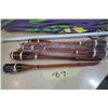 Image 2 : Coors Light Patio Umbrella and 6 Small Tiki Torches