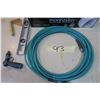 Image 2 : Misc. Tools - Air Hose, 2ft Level, Staple Gun, 5 C-Clamps, Castors, etc.