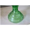 Image 2 : Green Glass Oil Lamp