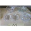 Image 2 : Glass/Crystal Bowls X5