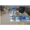 Image 1 : Kitchen Tools- Mandoline, Steaming Pot, Box of Pickling Salt, Strainer, Cheese Clothes X3 and other