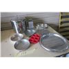 Image 1 : Kitchen - 4X Muffin Trays, Large Pot, 3 Cake Pans, Cheese Grater and other