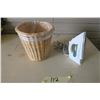 Image 1 : Waste Basket and Clothes Iron