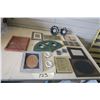 Image 1 : Bundle of 16 Picture Frames and 2 Candle Holders