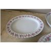 Image 6 : China Dish Set - 8X Dishes, Saucers, Small Plates, Bowls - 7 cups, Milk and Sugar, Large Bowl and Pl