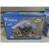 Image 2 : Yard Bundle - Decorative Glass Feeder, Ceramic Feeder, Weather Center, Window Café Feeder, Hose Hang