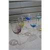Image 2 : 8 Liquor Glasses Colored